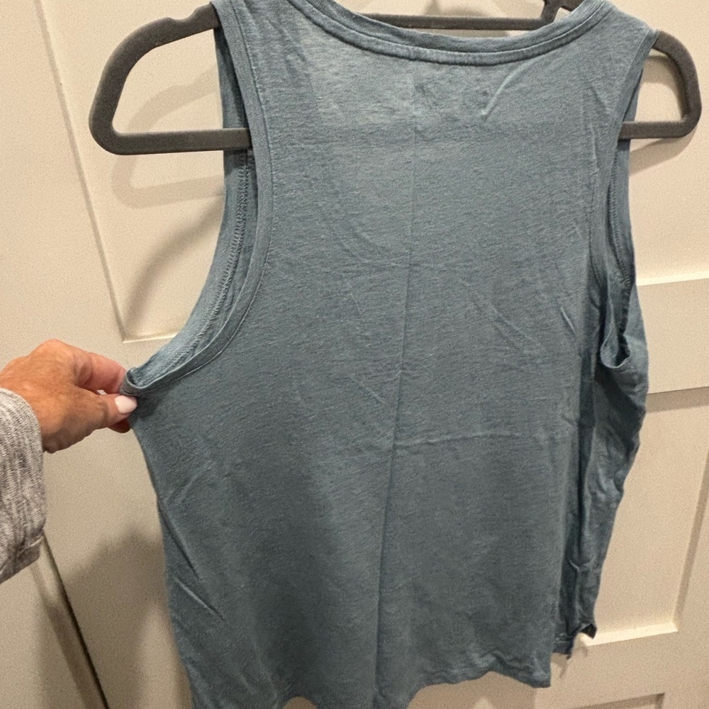 Lou & Grey Slate Blue Tank Top - Picture 3 of 5